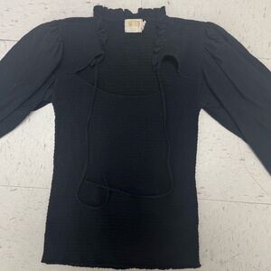 Nation LTD. Abrielle Smocked Tie Top